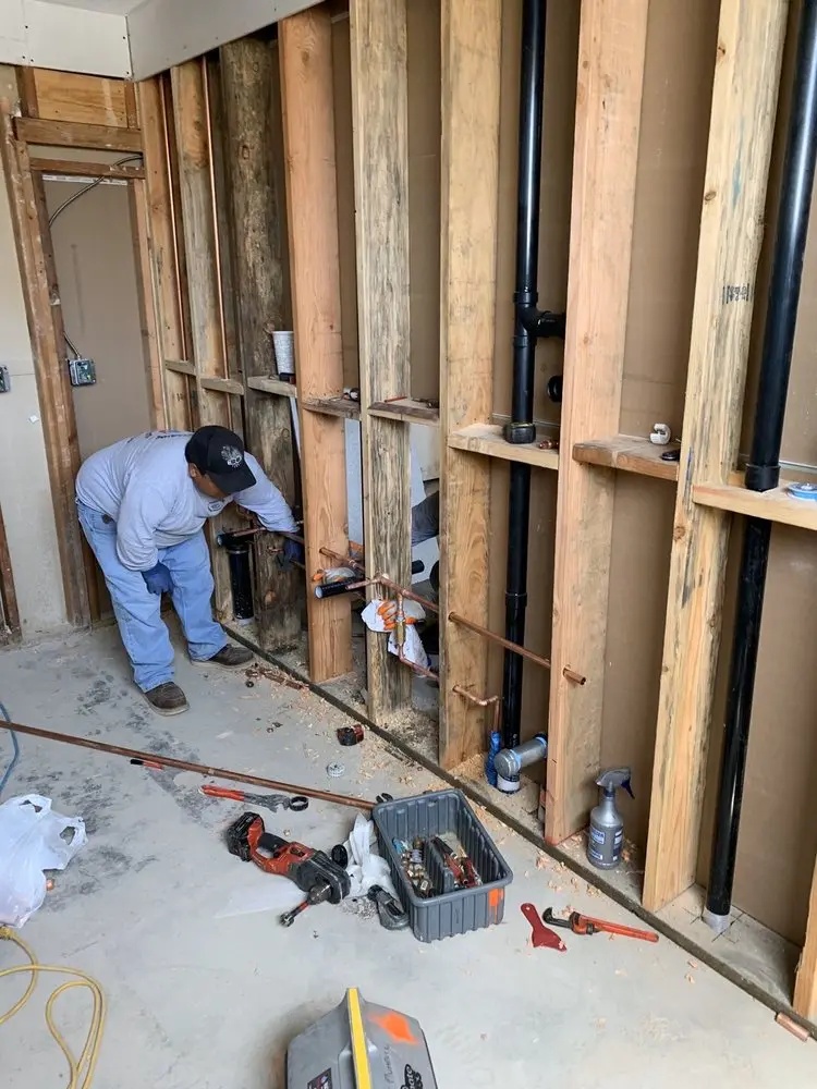 Commercial rough-in plumbing for Gas Line Repair in Westholme South
